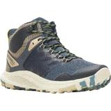 Merrell Nova 3 Mid WP Hiking Shoes Rubber/ Synthetic Men's, Navy SKU - 601289