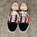 Vans Shoes | Black And Red Women’s Vans | Color: Black/Red | Size: 8.5