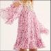 Free People Dresses | Free People Faded Daisy Frock Dress | Color: Pink | Size: L