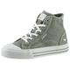 Plateausneaker MUSTANG SHOES Gr. 39, grün (khaki) Damen Schuhe Plateaustiefeletten