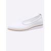 Slipper ANDREA CONTI, Damen, Gr. 39, weiß, Glattleder, Leder, sportlich, Schuhe