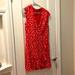 J. Crew Dresses | Jcrew Mercantile Floral Mini Dress | Color: Red | Size: 10p