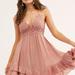 Free People Dresses | Free People 2 Pack One Adella Mini Slip Dress Sleeveless Lace Rose | Color: Cream/Pink | Size: S