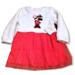 Disney Dresses | Minnie Mouse Dress Disney Baby Tutu Tulle Skirt Nwt Size 24m Baby | Color: Pink/White | Size: 24mb