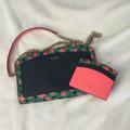 Kate Spade Bags | Kate Spade Pink Floral Purse W/Card Holder | Color: Green/Pink | Size: Os