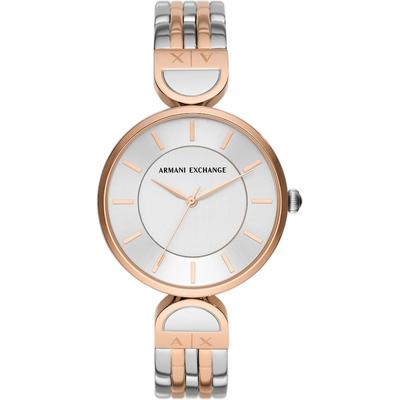 Armani Exchange - Damenuhr Edelstahl Damenuhren 1 ct