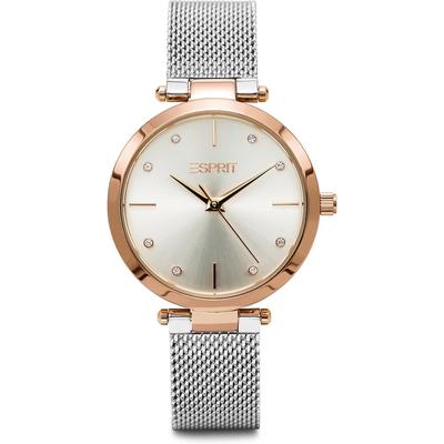 Esprit Damenuhr Edelstahl bicolor Damen Image