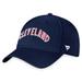 Men's Fanatics Branded Navy Cleveland Indians Cooperstown Core Flex Hat