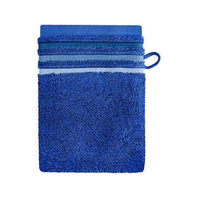 Schiesser Frottier-Waschhandschuhe Skyline Color im 5er-Set (16x22cm) blau Image