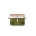 Everdure 16.7" Cube Portable Charcoal Grill & Bag Chrome/Steel in Green | 9 H x 16.7 W x 13.6 D in | Wayfair 9312646034501