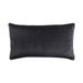 Lili Alessandra Valentina Velvet Lumbar Rectangular Pillow Cover & Insert Down/Feather/Velvet in White | 20 H x 36 W x 4 D in | Wayfair L118KBL