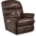 La-Z-Boy Reed Leather Match Power Reclining Chair w/ Power Headrest & Lumbar Leather Match in Brown | 40.5 H x 36 W x 40 D in | Wayfair