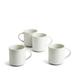 Royal Doulton Urban Dining White Handled Mug Set of 4 Ceramic in Brown/White | 3.7 H x 3.39 W in | Wayfair 1068345