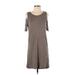 Trafaluc by Zara Casual Dress - Shift: Tan Dresses - Women's Size Small