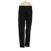 Disney Casual Pants - High Rise Straight Leg Boyfriend: Black Bottoms - Women's Size 0