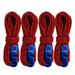 4pcs Multifunction Tent Rope Tent Accessories Outdoor Sports Camping Hiking 400cm Durable Rope