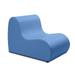 Midtown Foam Classroom Chair, Medium Size - For Elementary to Middle School Kids - Premium Vinyl - Royal Blue