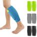 Mairbeon 1 Pair Football Shin Guard with Pocket Breathable Nylon MTB Kickboxing Calf Sleeve for Men