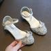Herrnalise Girls sandals Toddler Infant Kid Baby Girls Crystal Bling Bowknot Princess Dance Shoes Sandals