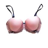 Victoria's Secret Intimates & Sleepwear | 32dd Victoria's Secret Dream Angels Pink Demi-Bra | Color: Blue/Pink | Size: 32e (Dd)