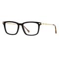 Gucci Accessories | Authentic Gucci Eyeglasses Gg0920o 001 Black Gold Square Frames 53mm Rx-Able | Color: Black/Gold | Size: Gg0920o 001