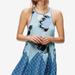 Free People Dresses | Free People Someone Like You Trapeze Floral Mini Dress | Color: Blue | Size: Xs