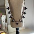 J. Crew Jewelry | Beautiful J. Crew Statement Necklace | Color: Black/Pink | Size: Os
