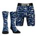 Men's Rock Em Socks Seattle Seahawks Local Food Underwear and Crew Combo Pack