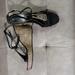 Nine West Shoes | Nine West Black/Tan Wedge Sandal. Size10m. | Color: Black/Tan | Size: 10