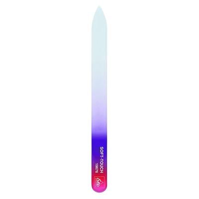 ERBE Glasfeile Soft-Touch Color rot, 14 cm Nagelfeile Rot Image
