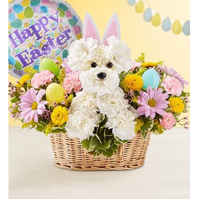 1-800-Flowers Seasonal Gift Delivery Hoppy Easter W/ Balloon