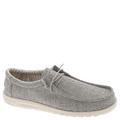 Hey Dude Wally Eco Linen - Mens 14 Grey Slip On Medium