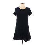 Gap Casual Dress - A-Line: Blue Solid Dresses - Women's Size Medium