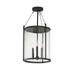 Maxim Lighting Belfry 25 Inch Tall 3 Light Outdoor Hanging Lantern - 30069CLBK