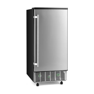 Costway Free-Standing Built-In Undercounter Ice Maker-Silver
