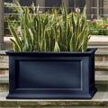 Devon Easy-Care Rectangular Planter Pots - Red - Grandin Road