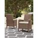 Signature Design By Ashley Beachcroft Outdoor Dining Chairs Set