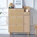 Modern Simple Rattan Shoe Cabinet