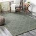 Hauteloom Wishaw Jute Living Room Bedroom Area Rug - Modern - Green Brown - 8 x 10