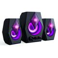 T-WOLF S128 Wired Computer Speaker Desktop Speaker Breathing Independent Control Wide Compatibility