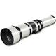 Walimex pro 650-1300mm 1:8-16 CSC Teleobjektiv für Nikon F - Manueller Fokus, Zoom-Teleobjektiv für Vollformat & APS-C Sensor, Ganzmetallfassung, inkl. Aufbewahrungstasche & Objektivdeckeln