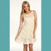 Free People Dresses | Free People Ivory Miles Of Lace Fit & Flare Skater Dress | Color: Cream | Size: S