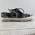 Polo By Ralph Lauren Shoes | 486esa Polo Faxon Low Canvas Camo Men's Laceup Sneakers Size 12 | Color: Gray/Silver | Size: 12