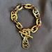 Michael Kors Jewelry | Michael Kors Gold & Tortoise Chain Link Bracelet | Color: Brown/Gold | Size: Os