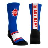 Unisex Rock Em Socks Detroit Pistons Custom Jersey Crew