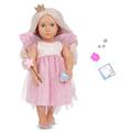 Our Generation Zahnfee Puppe Twinkle - Bewegliche 46 cm Puppe mit Kleidung, Zubehör - Rosa Kleid, Feenflügeln, Zahnbox - Spielzeug ab 3 Jahren