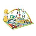 Fisher-Price 3-In-1 Rainforest Sensory Gym & Baby Play Mat | Baby Play Gym Mat for Newborn to Toddler with Light Up Musical Sloth, Toys and Comfy Jungle Gym Playmat Toys | Playmats & Floor Gyms, HJW08