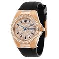 TechnoMarine Women's Cruise Diamond TM-121179 Quartz Watch, Black