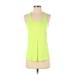 Under Armour Active Tank Top: Green Activewear - Women's Size Small