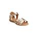 Wide Width Women's The Christiana Sandal By Comfortview by Comfortview in Platinum (Size 10 W)